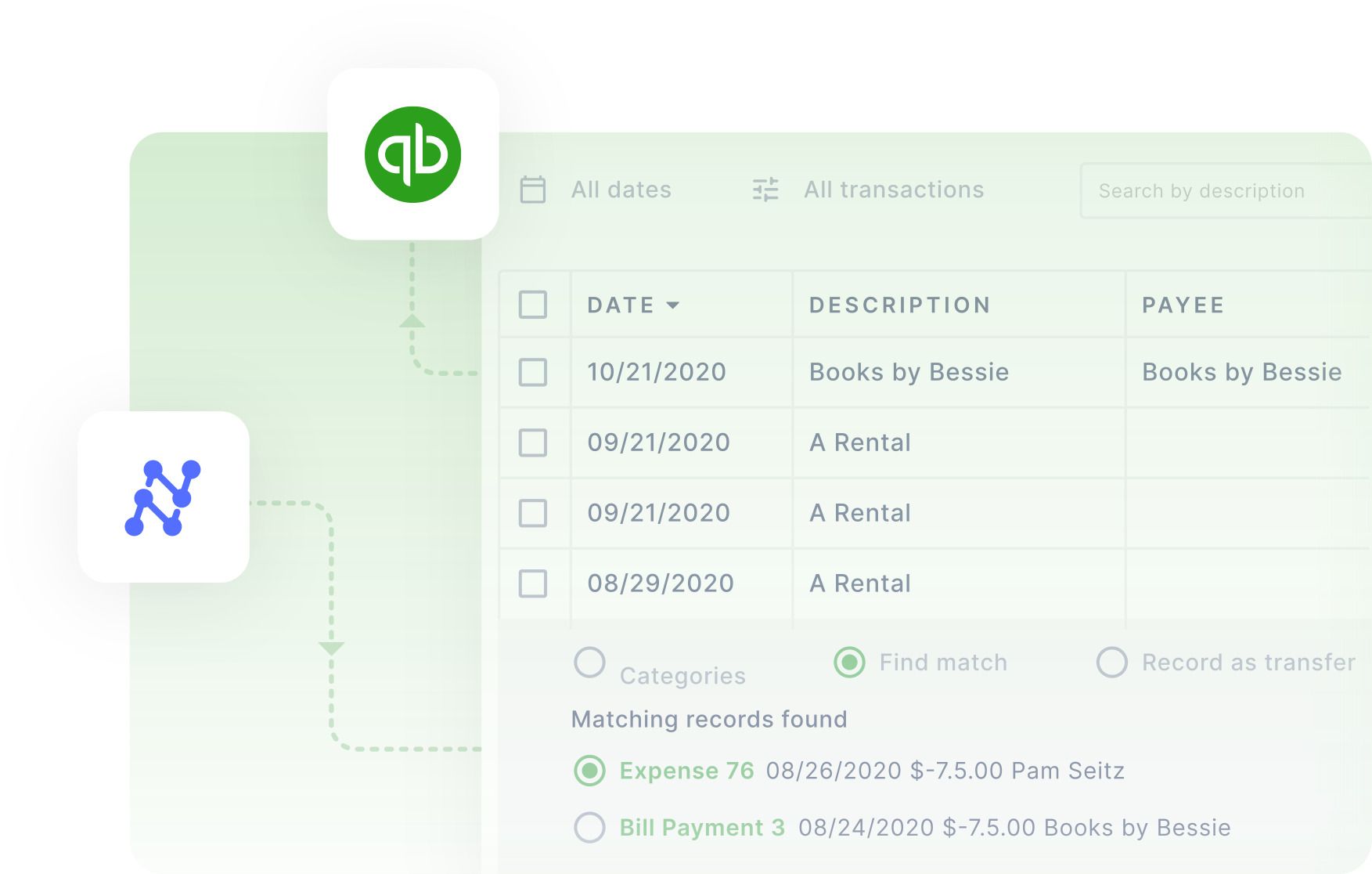 Automated data entry to QuickBooks with Nanonets