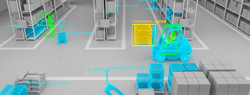 machine vision warehouse 3d images