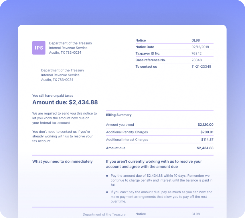 Income Tax Adjustment Notices