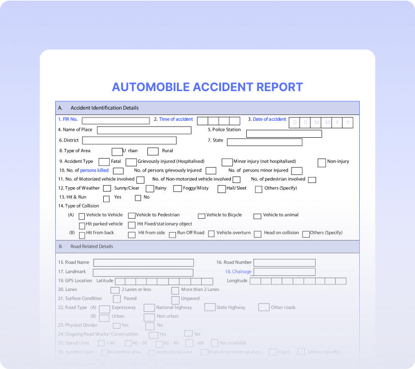 Automobile Accident Reports