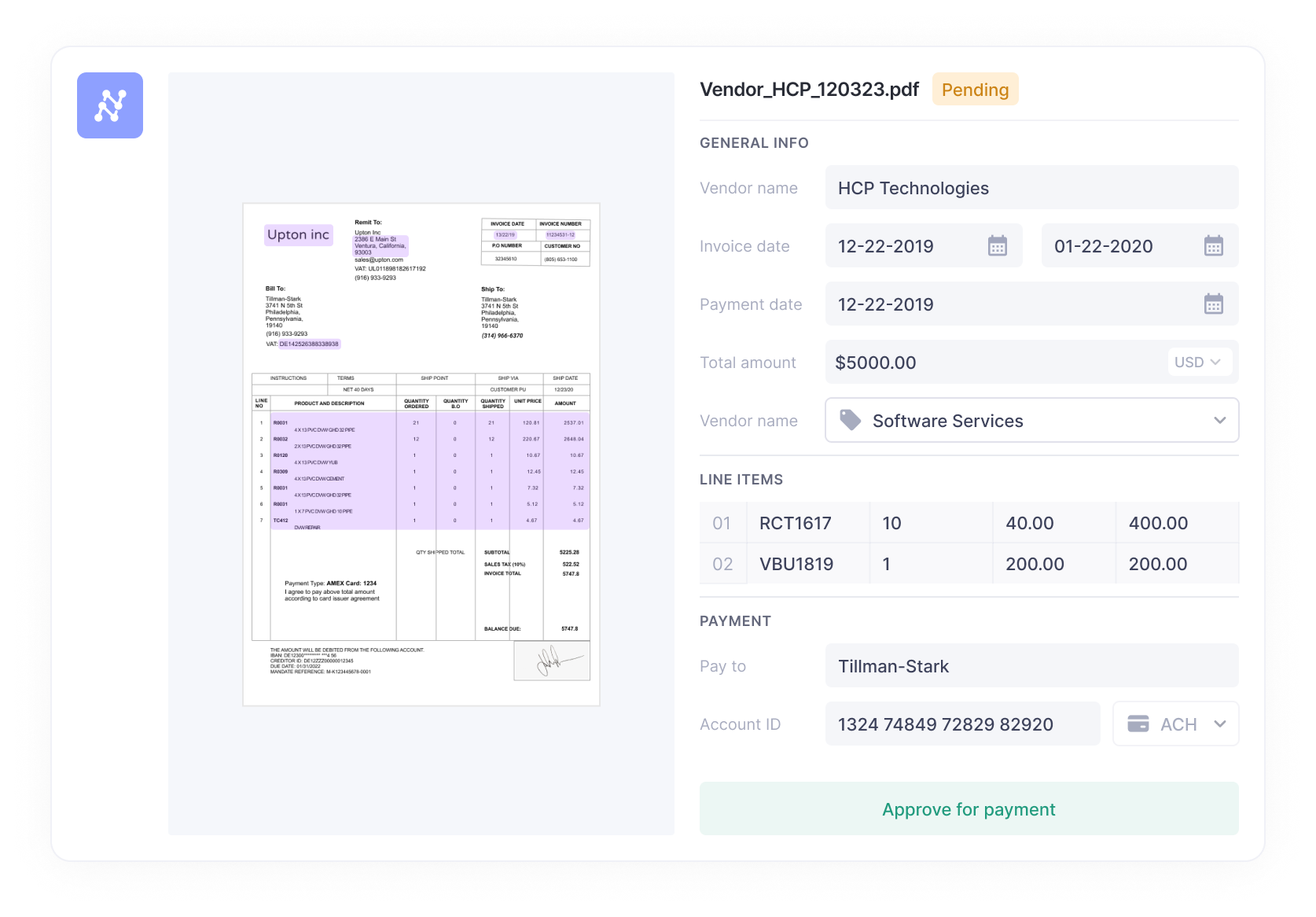 Efficient invoice settlement helps you pay suppliers promptly and become a trusted partner.