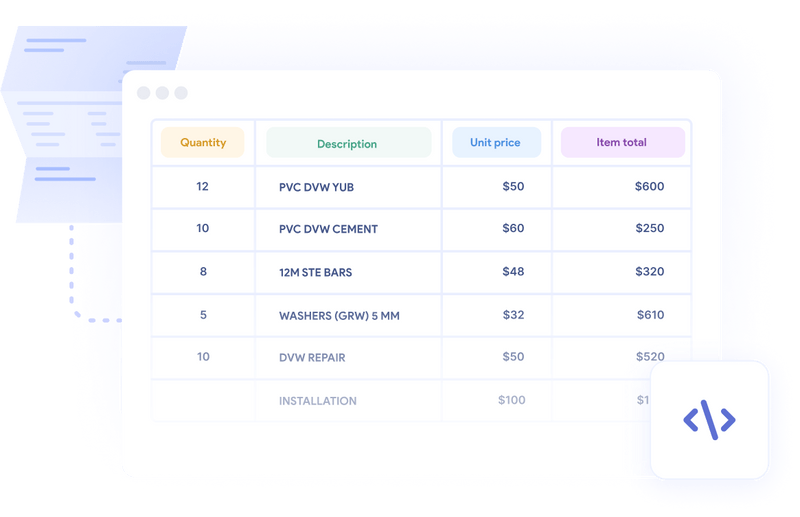 What is a vendor invoice?